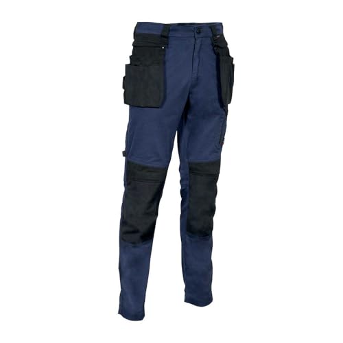 COFRA V568-0-00.Z56 KUDUS Multipocket Hose, Khaki/Schwarz, Größe 56 von COFRA