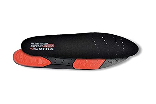 Cofra SO-MET-00.N39 METATARSAL SUPPORT Antistatisches Metatarsal-Gel-Fußbett, Größe 39 von COFRA