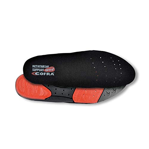 Cofra SO-MET-00.N40 METATARSAL SUPPORT Antistatisches Metatarsal-Gel-Fußbett, Größe 40 von COFRA