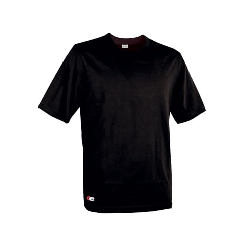 Cofra V036-0-B5.Z/6 ZANZIBAR Kurzärmeliges T-Shirt, 100% Baumwolle, 1 Stück Schwarz, Größe /6 von COFRA