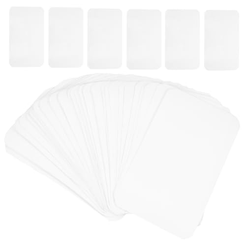 50 Stück Blanko-aufkleber für Wärmeübertragungsdruck Sublimations-blanko-aufkleber-set Abziehbilder Selbstklebend und Kompakte Größe Ideal für Den Persönlichen oder Gewerblichen Gebrauch von COHEALI