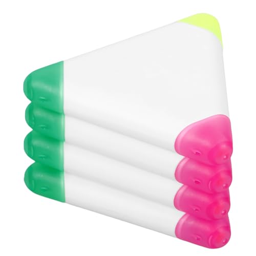 COHEALI 4 Stück Dreieck Textmarker Ästhetische Farbige Notizmarkierungsstifte Textmarker Highlight Buchmarker Textmarker Notiz Textmarker Für Studenten Markierungsstifte COHEALI 4 Stück Dreieck Textmarker Ästhetische Farbige Notizmarkierungsstifte Textmarker Highlight Buchmarker Textmarker Notiz Textmarker Für Studenten Markierungsstifte von COHEALI