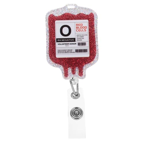 COHEALI Abzeichenrolle Krankenschwester Abzeichenclip Krankenpflege Abzeichen Clips Multifunktionaler Ausweishalter Arzt Krankenschwester Krankenschwester Namensschild Halter von COHEALI