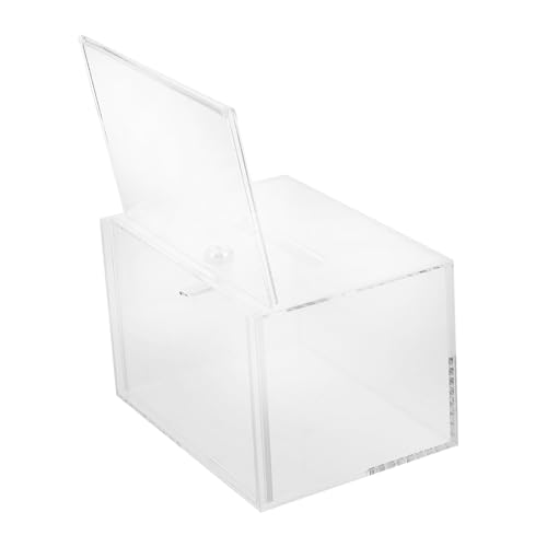 COHEALI Box Transparentes Acrylgehäuse Fluchtraumschlösser Transparentes Acrylgehäuse von COHEALI