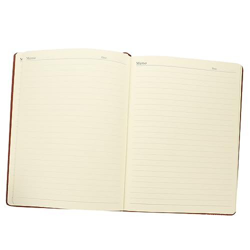 COHEALI Notizblock für Bürobesprechungen A4-notizbuch mit Liniertem Papier Tagesplaner Leicht Umzublätternde Seiten für Arbeit und Studium COHEALI Notizblock für Bürobesprechungen A4-notizbuch mit Liniertem Papier Tagesplaner Leicht Umzublätternde Seiten für Arbeit und Studium von COHEALI