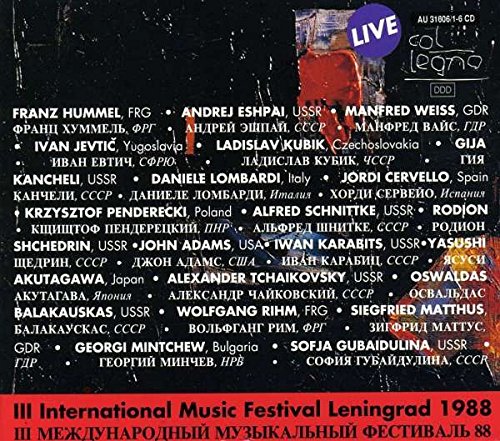 III Internat.Music Fest.Leningrad 1988 von COL LEGNO
