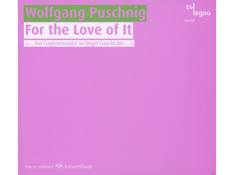Mark Feldman, Bernarda Fink, Mike Richmond - For the Love of It (CD) von COL LEGNO
