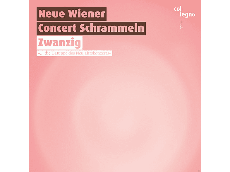 Neue Wiener Concert Schrammeln - Zwanzig (CD) von COL LEGNO