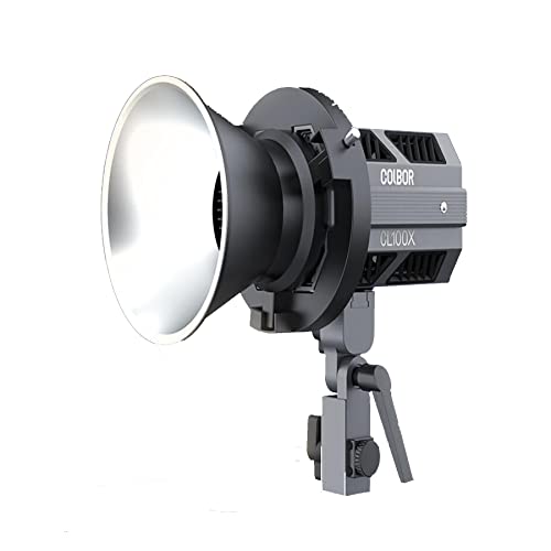 COLBOR CL100X 110W RGB Luce Video a Colori 2700-6500K CRI97+ Support Bowens Mount APP Control Spotlight for Video Recording, Video-Light-LED-Photography-Lighting von COLBOR