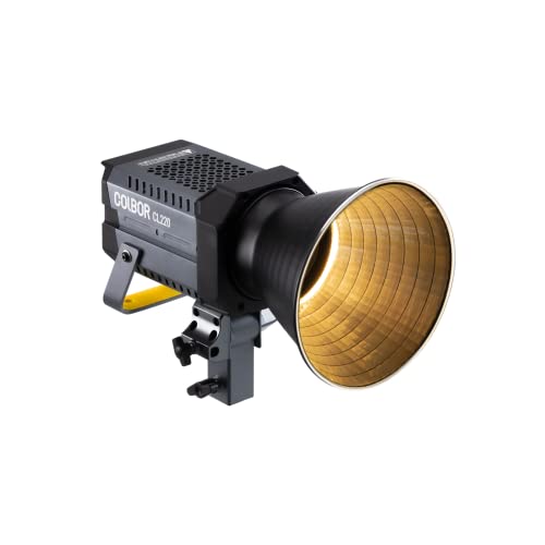 COLBOR CL220 Pro COB LED Video Light 220W 2700-6500K CRI96+ App Control Bowens Mount Supporting Noise-Less Light Weight von COLBOR