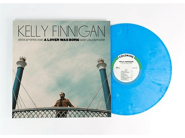 Kelly Finnigan - A LOVER WAS BORN (Cyan Blue Vinyl) (Vinyl) von COLEMINE R