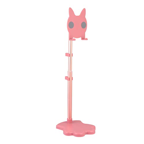 COLLBATH 1 Stück Live-Klammer Karikatur einstellbar Aluminium filmen Tablet-Ständer Tablette Telefonhalter Tablet-Halter Desktop -Halterung drehbarer Tablethalter Telefonanhänger Abs Rosa von COLLBATH