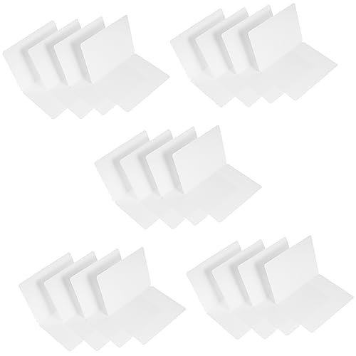 COLLBATH 20 Stück Retro DIY Grußkarte Grußkarten Blanko Flash Place Geburtstag Blankokarten Und Umschläge Blanko Basteln Blanko Segenskarte Grußkarten Segenskarten Weißes Papier von COLLBATH