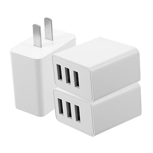 COLLBATH 3Stücke Multifunktionales USB Ladegerät Port Adapter Kompakt Tragbar für Gleichzeitiges Laden Mehrerer Geräte Robustes Design Kompatibel mit Smartphones Tablets COLLBATH 3Stücke Multifunktionales USB Ladegerät Port Adapter Kompakt Tragbar für Gleichzeitiges Laden Mehrerer Geräte Robustes Design Kompatibel mit Smartphones Tablets von COLLBATH