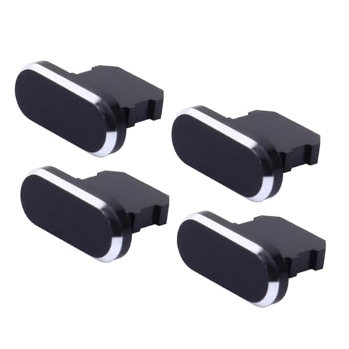 COLLBATH 4 Stück Ladeanschlussschutz Kappen Ladeanschlusskappe Hafen Telefon Abdeckkappe Ersatzabdeckungen Schutzabdeckung für Ladeanschluss USB-C-Stecker das Haustier Black COLLBATH 4 Stück Ladeanschlussschutz Kappen Ladeanschlusskappe Hafen Telefon Abdeckkappe Ersatzabdeckungen Schutzabdeckung für Ladeanschluss USB-C-Stecker das Haustier Black von COLLBATH