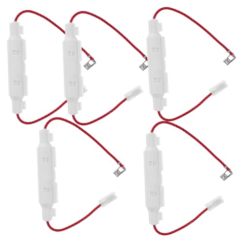 COLLBATH 5St Mikrowellenzubehör Versorgung reparieren mikrowelle zubehör fuse holder hochstihl mikrowellengeschirr träge Glassicherungen Mikrowellen-Hochspannungssicherung Kupfer COLLBATH 5St Mikrowellenzubehör Versorgung reparieren mikrowelle zubehör fuse holder hochstihl mikrowellengeschirr träge Glassicherungen Mikrowellen-Hochspannungssicherung Kupfer von COLLBATH