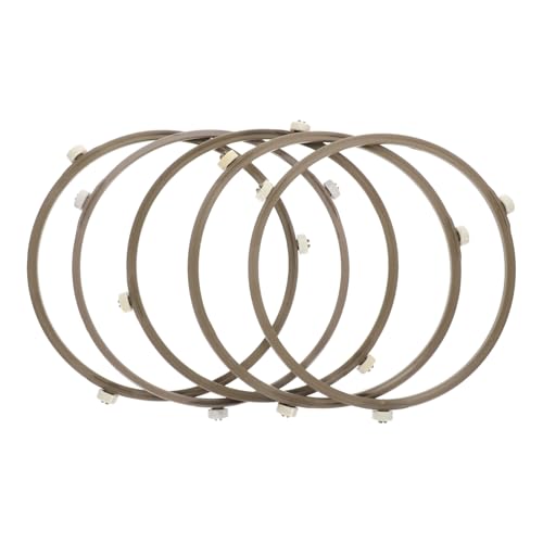 COLLBATH 5pcs Mikrowellenschalenrolle Stütze Ringglasplattenrad Ring Ring Rack Zufällige Farbe COLLBATH 5pcs Mikrowellenschalenrolle Stütze Ringglasplattenrad Ring Ring Rack Zufällige Farbe von COLLBATH
