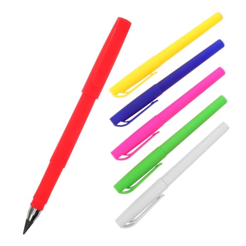 COLLBATH 6 Stück Zeichenstift Bleistift coole Stifte Graphit Tintenloser Stift Plastik COLLBATH 6 Stück Zeichenstift Bleistift coole Stifte Graphit Tintenloser Stift Plastik von COLLBATH