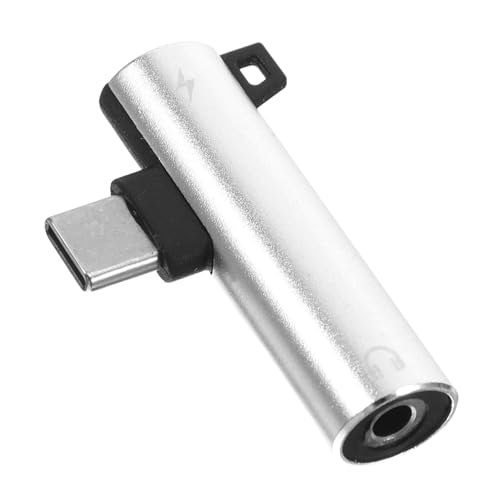 COLLBATH Digitaler Audioadapter Mikrofonkonverter Kopfhörerkonverter Audiokonverter Kopfhöreradapter Typ c Kopfhörer Zubehör Kopfhörerzubehör Silver Aluminiumlegierung COLLBATH Digitaler Audioadapter Mikrofonkonverter Kopfhörerkonverter Audiokonverter Kopfhöreradapter Typ c Kopfhörer Zubehör Kopfhörerzubehör Silver Aluminiumlegierung von COLLBATH