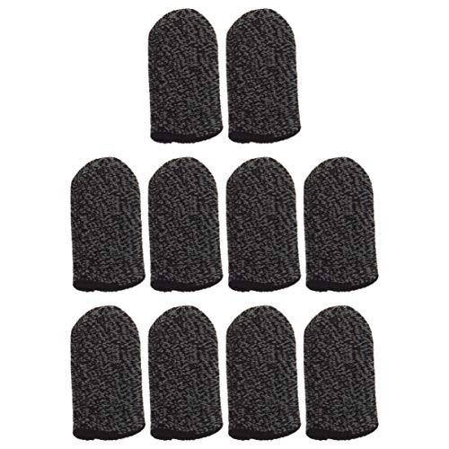 COLLBATH Edge-spielzubehör – 10 Stück Nylon-fingerhüllen Touchscreen – Schweiß- Öl- Bequem Für Spiele von COLLBATH