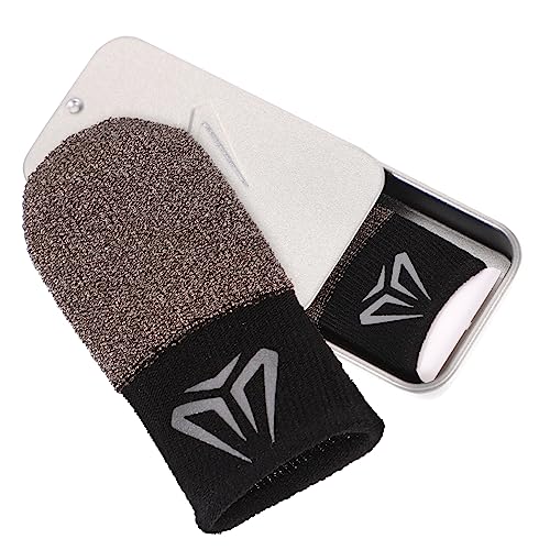 COLLBATH Fingerschutzhülle – 1 Paar Atmungsaktive Gaming-handschuhe Für Mobilgeräte – Gaming-daumen- Und Fingerhüllen – Fingerhüllen Für Gamer – Gaming-zubehör von COLLBATH