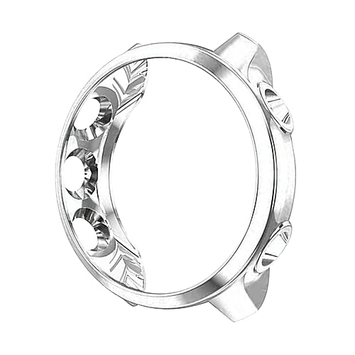 COLLBATH Galvani Sierte Schutzhülle Uhrenrahmen Stoßstangenabdeckung Sehen Runder Uhrendeckel Uhrensichere Abdeckung Schutzrahmen Ansehen Uhrenschutzhülle -beständiges Uhrengehäuse Silber COLLBATH Galvani Sierte Schutzhülle Uhrenrahmen Stoßstangenabdeckung Sehen Runder Uhrendeckel Uhrensichere Abdeckung Schutzrahmen Ansehen Uhrenschutzhülle -beständiges Uhrengehäuse Silber von COLLBATH
