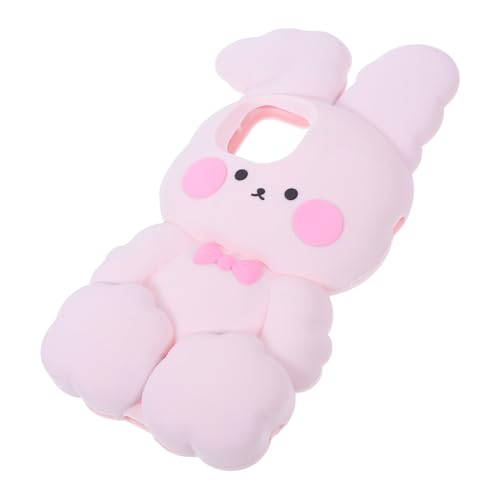 COLLBATH Handyhülle Teen Telefonhülle Handy Abdeckung Telefonkoffer Cartoon Telefonhülle Niedliche Ästhetik Ästhetische Telefonhüllen DIY-telefonhülle Kawaii Süßer Fall Kieselgel Rosa von COLLBATH