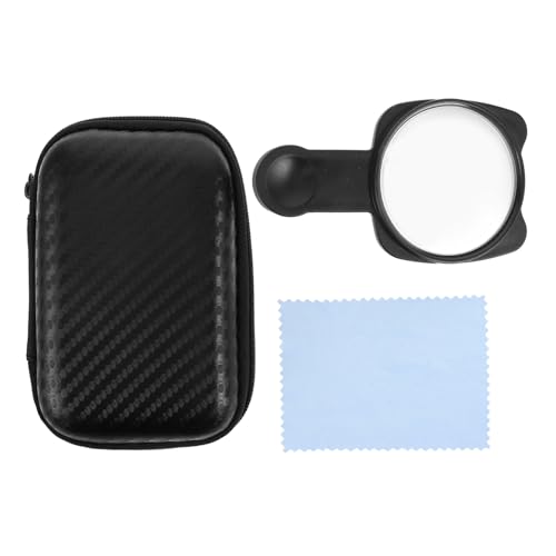 COLLBATH Selfie-Spiegel Mini-Ringlicht Telefonhalter für Rückspiegel Telefonspiegel für Rückkameraaufnahmen Handyfilter, kompletter Polarisationsfilter Handy-Rückenclip Plastik Schwarz COLLBATH Selfie-Spiegel Mini-Ringlicht Telefonhalter für Rückspiegel Telefonspiegel für Rückkameraaufnahmen Handyfilter, kompletter Polarisationsfilter Handy-Rückenclip Plastik Schwarz von COLLBATH