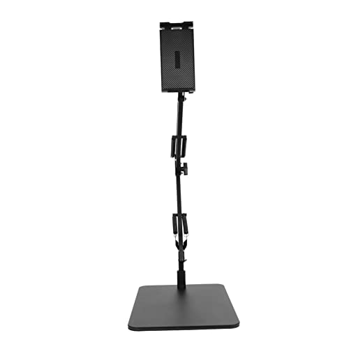 COLLBATH Teleskopischer Handyhalter Reisen Desktop-telefonhalterung Tabletten Desktop -telefonhalter Verstellbarer Telefonständer Klappbarer Handyhalter Stand Steigleitung Arm Metall Black von COLLBATH