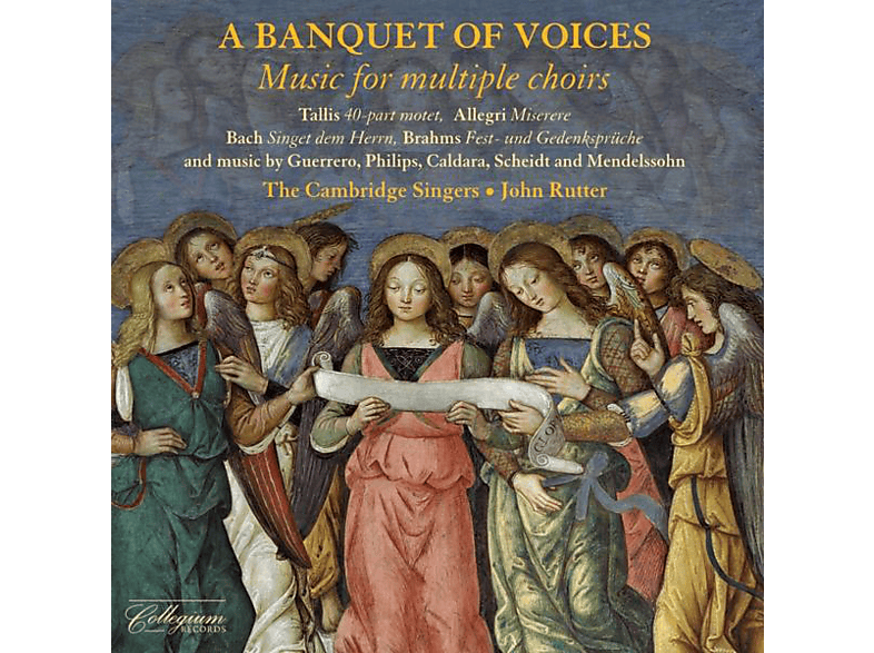 Rutter,John/Cambridge Singers,The/+ - A Banquet of Voices (CD) von COLLEGIUM