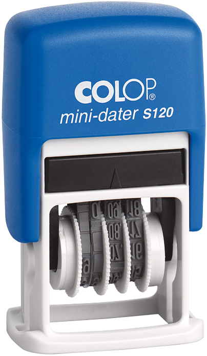 COLOP Datumstempel Mini Dater S120 SD, Monate in Zahlen von COLOP
