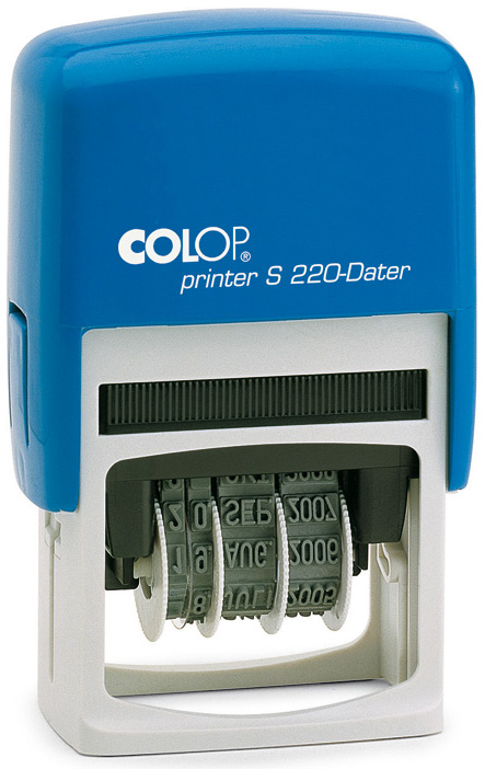 COLOP Datumstempel Printer S220, blau von COLOP