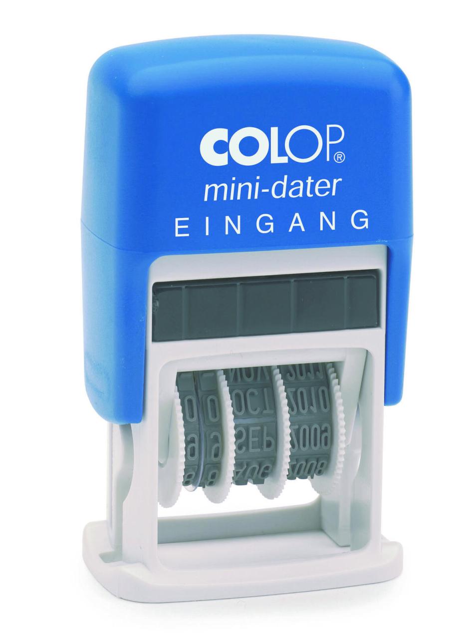 COLOP Datumstempel mit Text S160/L "EINGANG" von COLOP