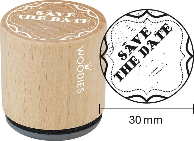 COLOP Motiv-Stempel Woodies , Save The date, von COLOP