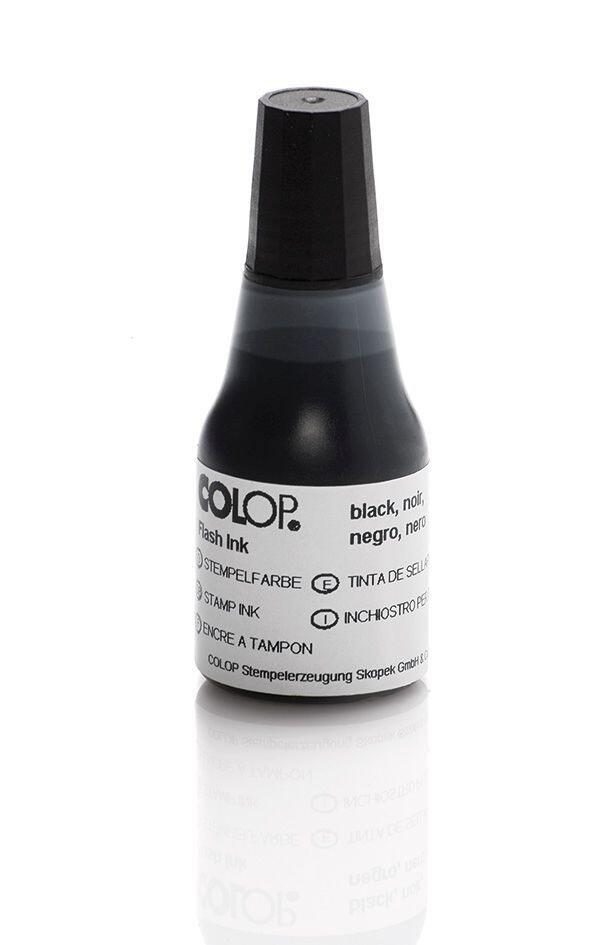 COLOP Stempelfarbe 25,0 ml schwarz von COLOP