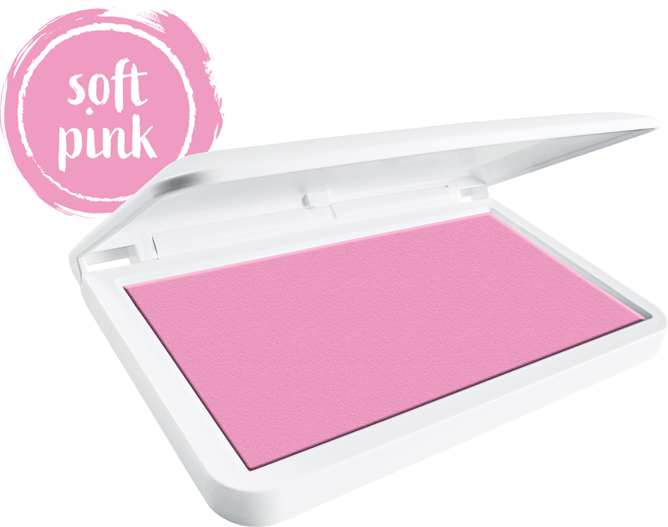 COLOP Stempelkissen MAKE 1, 90 x 50 mm, soft pink von COLOP