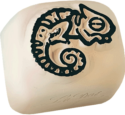 COLOP Tattoo-Stempel LaDot kids stone , Chameleon, , klein von COLOP