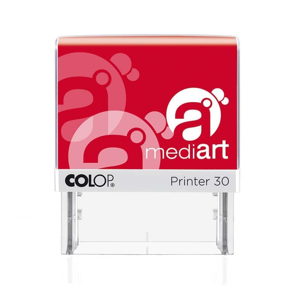 COLOP Textstempel, individualisierbar Printer 30 mit Logo von COLOP