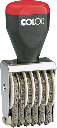 COLOP Ziffernstempel 04006, 6-stellig von COLOP