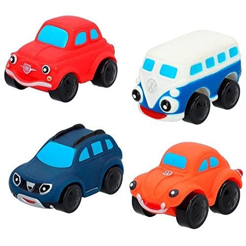MOTOR TOWN 46338 Packung mit 4 Gummifahrzeugen MOTOR TOWN 46338 Packung mit 4 Gummifahrzeugen von COLORBABY