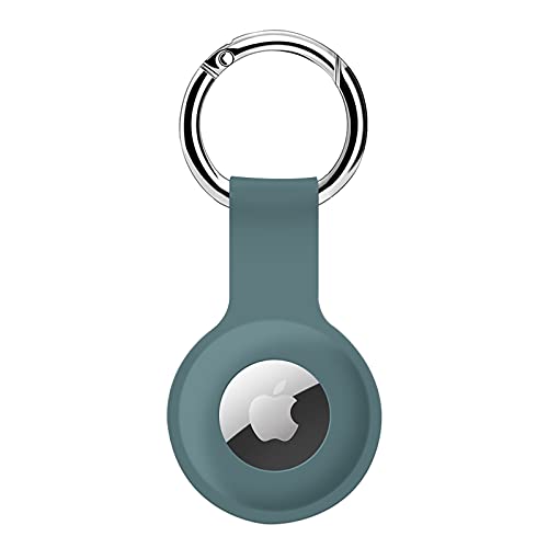 COLORCORAL l AirTag-Halterung – Silikonhülle für AirTag-Schlüsselanhänger für Schlüssel, Taschen, Gepäck, Haustierhalsbänder, Anti-Verlust- und Kratzfestes Design für Apple Air-Tags 2021 (Blaugrün) COLORCORAL l AirTag-Halterung – Silikonhülle für AirTag-Schlüsselanhänger für Schlüssel, Taschen, Gepäck, Haustierhalsbänder, Anti-Verlust- und Kratzfestes Design für Apple Air-Tags 2021 (Blaugrün) von COLORCORAL
