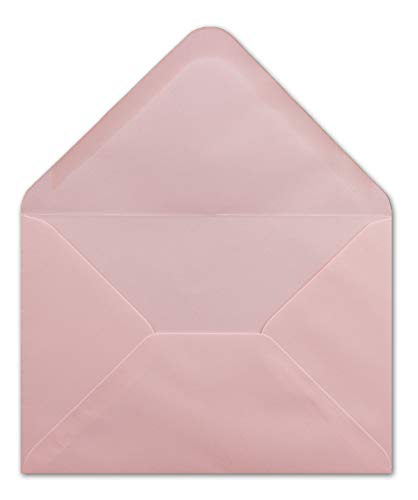 1000 DIN C5 Briefumschläge Rosa - 16,2 x 22,7 cm - 100 g/m² Nassklebung spitze Klappe - aus der Serie COLOURS-4-YOU Glüxx-Agent von COLOURS 4-YOU by Glüxx-Agent