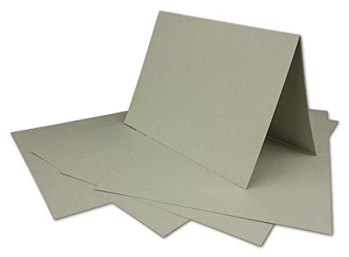 25 DIN A6 Faltkarten Schiefergrau - Karten zum Selbstgestalten 14,8 x 21 cm - Klappkarten mit 160 g/m² - Colours-4-you von Glüxx Agent 25 DIN A6 Faltkarten Schiefergrau - Karten zum Selbstgestalten 14,8 x 21 cm - Klappkarten mit 160 g/m² - Colours-4-you von Glüxx Agent von COLOURS 4-YOU by Glüxx-Agent