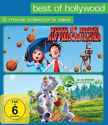 Wolkig mit Aussicht auf Fleischbällchen/Planet 51 - Best of Hollywood/2 Movie Collector's Pack [Blu-ray] von COLUMBIA