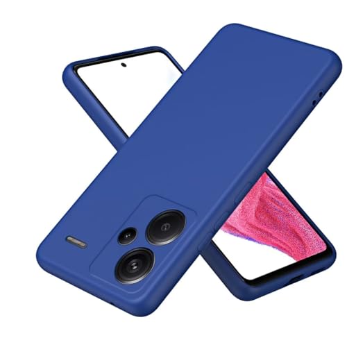 COMAKU Schutzhülle für Xiaomi Redmi Note 13 Pro Plus 5G (Pro+ 5G), mit Kamera, weiche TPU-Silikon-Schutzhülle mit stoßfestem Stoßfänger, Blau von COMAKU