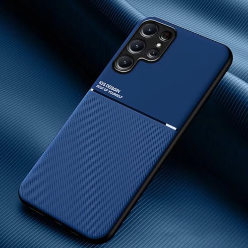 COMAKU Ultradünnes TPU Silicone Hülle für Samsung Galaxy S24 Ultra Textur rutschfest und Stoßfest Schutzhülle Bumper Handyhülle - Blau von COMAKU
