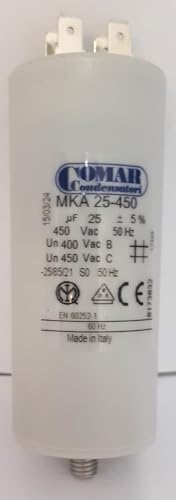 Kondensator 25uF COMAR Anlaufkondensator Betriebskondensator Poolpumpen, Kompressor, Spa, Hochdruckreiniger Kondensator 25uF COMAR Anlaufkondensator Betriebskondensator Poolpumpen, Kompressor, Spa, Hochdruckreiniger von COMAR