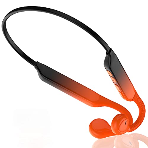 COMBLU Air Conduction Headphones, Open Ear Headphones, Bluetooth Wireless Sweatproof Headphones with Mic, Stereo Air Conduction Earphones for Sport Driving von COMBLU