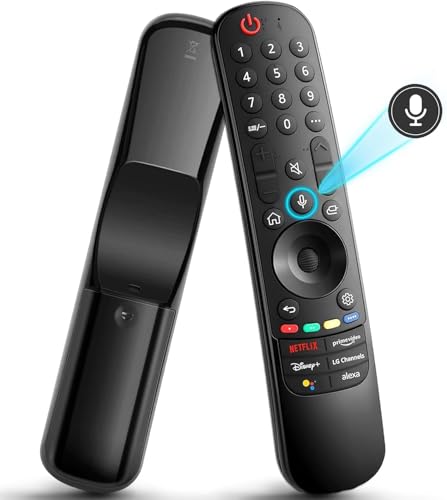 COMBLU Fernbedienung für LG-Smart-TV mit Sprachfunktion und Air Mouse, kompatibel mit LG UHD OLED QNED NanoCell 4K 8K Modellen COMBLU Fernbedienung für LG-Smart-TV mit Sprachfunktion und Air Mouse, kompatibel mit LG UHD OLED QNED NanoCell 4K 8K Modellen von COMBLU