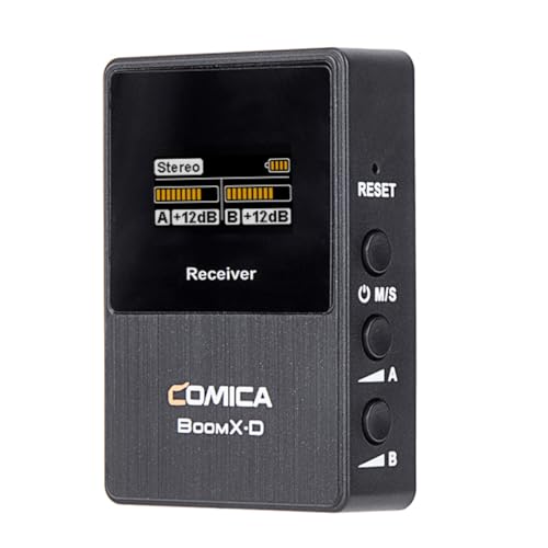 comica BoomX-D Compact 2,4 GHz Dual Wireless Mikrofon System für Android Smartphones comica BoomX-D Compact 2,4 GHz Dual Wireless Mikrofon System für Android Smartphones von COMICA